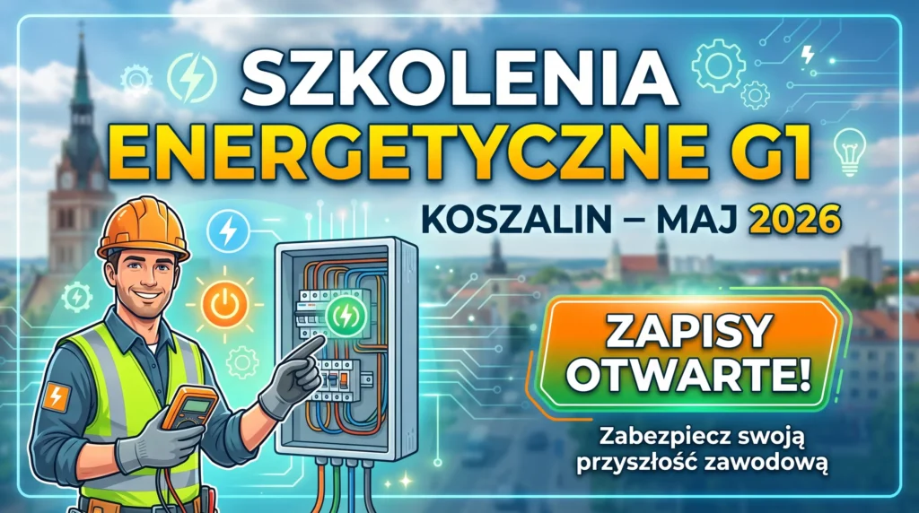 Szkolenia energetyczne g1 Koszalin na maj