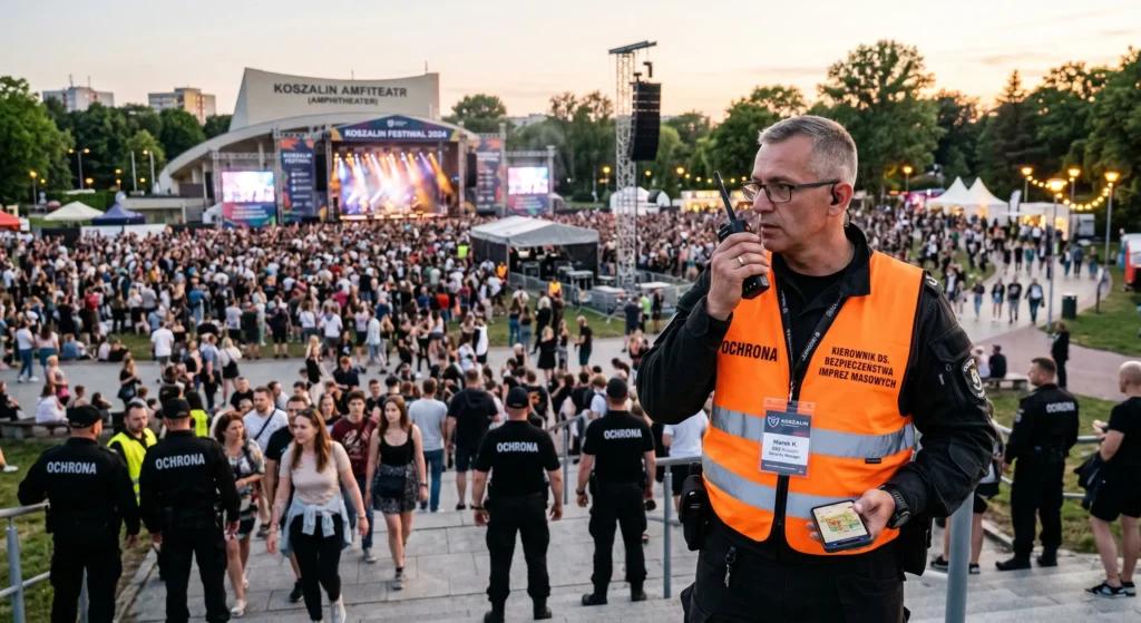 Zarządzanie bezpieczeństwem podczas festiwalu w Koszalinie